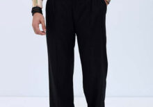 TROUSER - BLACK</br>PS-YM-017